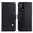 Coque Portefeuille Livre Cuir Etui Clapet D04Y pour Oppo K9 5G Noir