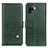 Coque Portefeuille Livre Cuir Etui Clapet D04Y pour Oppo Reno5 F Vert