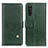 Coque Portefeuille Livre Cuir Etui Clapet D04Y pour Sony Xperia 10 III SOG04 Vert