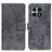 Coque Portefeuille Livre Cuir Etui Clapet D05Y pour OnePlus 10 Pro 5G Gris