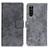 Coque Portefeuille Livre Cuir Etui Clapet D05Y pour Sony Xperia 10 III Lite Gris