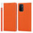 Coque Portefeuille Livre Cuir Etui Clapet D06T pour OnePlus Nord N200 5G Orange