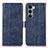 Coque Portefeuille Livre Cuir Etui Clapet D06Y pour Motorola Moto Edge S30 5G Bleu