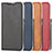 Coque Portefeuille Livre Cuir Etui Clapet D07T pour Samsung Galaxy S21 FE 5G Petit