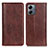 Coque Portefeuille Livre Cuir Etui Clapet D07Y pour Motorola Moto G14 Marron