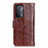 Coque Portefeuille Livre Cuir Etui Clapet D07Y pour Oppo A54 5G Marron