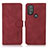 Coque Portefeuille Livre Cuir Etui Clapet D08Y pour Motorola Moto G Play Gen 2 Rouge