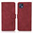 Coque Portefeuille Livre Cuir Etui Clapet D08Y pour Motorola Moto G50 5G Rouge