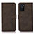 Coque Portefeuille Livre Cuir Etui Clapet D08Y pour Oppo A55S 5G Marron