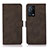 Coque Portefeuille Livre Cuir Etui Clapet D08Y pour Oppo K9 5G Marron