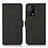 Coque Portefeuille Livre Cuir Etui Clapet D08Y pour Oppo K9 5G Noir