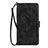 Coque Portefeuille Livre Cuir Etui Clapet D09T pour Samsung Galaxy S21 Plus 5G Noir