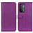 Coque Portefeuille Livre Cuir Etui Clapet D09Y pour Oppo A54 5G Violet