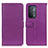 Coque Portefeuille Livre Cuir Etui Clapet D09Y pour Oppo A74 5G Violet