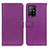 Coque Portefeuille Livre Cuir Etui Clapet D09Y pour Oppo F19 Pro+ Plus 5G Violet