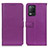 Coque Portefeuille Livre Cuir Etui Clapet D09Y pour Realme V13 5G Violet