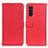Coque Portefeuille Livre Cuir Etui Clapet D09Y pour Sony Xperia 10 III SOG04 Rouge