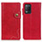 Coque Portefeuille Livre Cuir Etui Clapet D10Y pour Realme Q3 5G Rouge