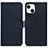 Coque Portefeuille Livre Cuir Etui Clapet DL1 pour Apple iPhone 13 Bleu