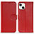 Coque Portefeuille Livre Cuir Etui Clapet DL1 pour Apple iPhone 13 Rose Rouge