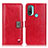 Coque Portefeuille Livre Cuir Etui Clapet DY01 pour Motorola Moto E30 Rouge