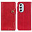 Coque Portefeuille Livre Cuir Etui Clapet DY01 pour Motorola Moto Edge Plus (2022) 5G Rouge