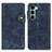 Coque Portefeuille Livre Cuir Etui Clapet DY01 pour Motorola Moto Edge S30 5G Bleu