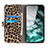 Coque Portefeuille Livre Cuir Etui Clapet DY01 pour Samsung Galaxy A23s Marron Petit