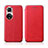 Coque Portefeuille Livre Cuir Etui Clapet H01D pour Huawei Honor 50 5G Rouge