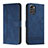 Coque Portefeuille Livre Cuir Etui Clapet H01X pour Nokia G60 5G Bleu