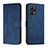 Coque Portefeuille Livre Cuir Etui Clapet H01X pour Realme 9 4G Bleu