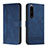 Coque Portefeuille Livre Cuir Etui Clapet H01X pour Sony Xperia 1 IV Bleu