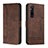 Coque Portefeuille Livre Cuir Etui Clapet H01X pour Sony Xperia 1 V Marron