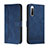 Coque Portefeuille Livre Cuir Etui Clapet H01X pour Sony Xperia 10 II Bleu