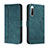 Coque Portefeuille Livre Cuir Etui Clapet H01X pour Sony Xperia 10 III SO-52B Vert