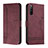 Coque Portefeuille Livre Cuir Etui Clapet H01X pour Sony Xperia 10 IV Rouge