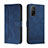 Coque Portefeuille Livre Cuir Etui Clapet H01X pour Xiaomi Mi 10T Pro 5G Bleu