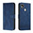 Coque Portefeuille Livre Cuir Etui Clapet H01X pour Xiaomi POCO C3 Bleu