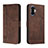 Coque Portefeuille Livre Cuir Etui Clapet H01X pour Xiaomi Poco F3 GT 5G Marron