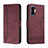 Coque Portefeuille Livre Cuir Etui Clapet H01X pour Xiaomi Poco F3 GT 5G Rouge