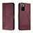 Coque Portefeuille Livre Cuir Etui Clapet H01X pour Xiaomi Poco X3 GT 5G Rouge