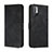 Coque Portefeuille Livre Cuir Etui Clapet H01X pour Xiaomi Redmi Note 10 5G Noir