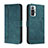 Coque Portefeuille Livre Cuir Etui Clapet H01X pour Xiaomi Redmi Note 10 Pro 4G Vert