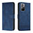 Coque Portefeuille Livre Cuir Etui Clapet H01X pour Xiaomi Redmi Note 11S 5G Bleu