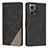 Coque Portefeuille Livre Cuir Etui Clapet H01X pour Xiaomi Redmi Note 12 4G Noir