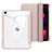 Coque Portefeuille Livre Cuir Etui Clapet H02 pour Apple iPad Air 4 10.9 (2020) Or Rose