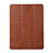 Coque Portefeuille Livre Cuir Etui Clapet H02 pour Apple iPad Mini 4 Marron