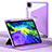 Coque Portefeuille Livre Cuir Etui Clapet H02 pour Apple iPad Pro 11 (2022) Violet
