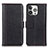 Coque Portefeuille Livre Cuir Etui Clapet H02 pour Apple iPhone 14 Pro Noir