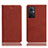 Coque Portefeuille Livre Cuir Etui Clapet H02P pour OnePlus Nord N20 5G Marron